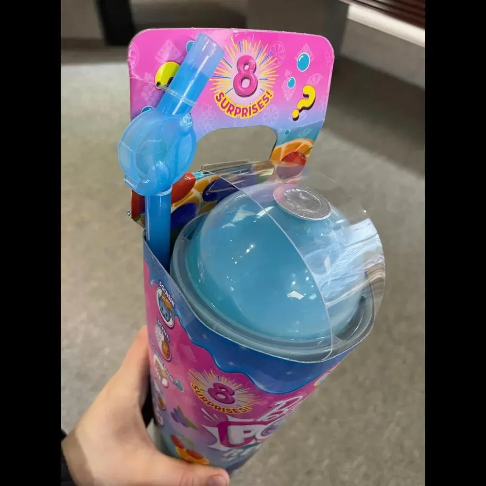 Barbie Pop Reveal Fruit Series Fruit Punch Doll, 8 Surprises Include Pet, Slime,